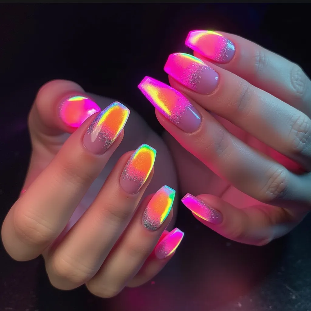 Manicura Neón
